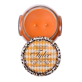 Tyler Glass Jar Candle - 22 Oz Long Burning Scented Candle – Pumpkin Spice Fragrance