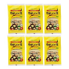 Okinawan Kokoto Ginger Hot Water with Ukon Rice 3.5 oz (100 g) (0.8 oz (20 g) x 5 Bags x 6 Bags ★ Compact ★ Ginger hot water made from 100% domestic ingredients such as Okinawan brown sugar, ginger