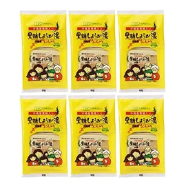 Okinawan Kokoto Ginger Hot Water with Ukon Rice 3.5 oz (100 g) (0.8 oz (20 g) x 5 Bags x 6 Bags ★ Compact ★ Ginger hot water made from 100% domestic ingredients such as Okinawan brown sugar, ginger