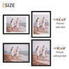 upsimples 10x14 Picture Frame, Display Pictures 8.5x11 with Mat or