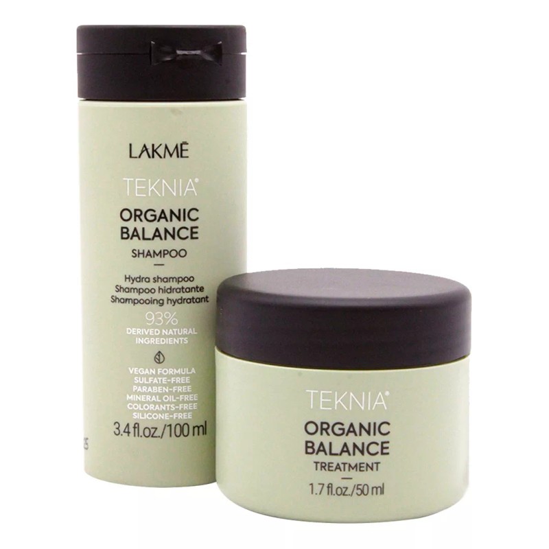 Lakmé Tratamiento Natural Hidratante Lakme Organic Balance 2pzas.