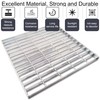 MASSLUNT Galvanized Steel Drain Grate, 20x20 Outdoor Drain Cover, B