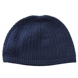 EdgeCity Islamic Watch Cotton/Acrylic Knit Hat, Men's, Made in Japan, 15/navy