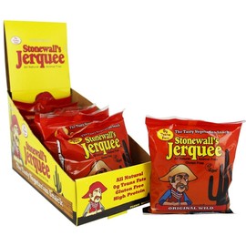 Stonewall's Jerquee, Original Wild, 1.5-Ounce Packets (Pack of 8)