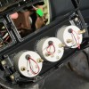 CBC Climate Gauge Pod 3 52mm Honda Civic EK Angled