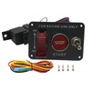 BYYOUIV 3-in-1 Universal 12V Racing Ignition Switch Panel - Push
