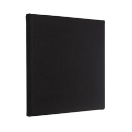 ATS Acoustics Sound Absorbing Noise Dampening Acoustic Panel Wall Treatment 24" x 24" x 2" Beveled Edge (Black)