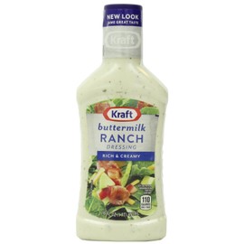 Kraft, Buttermilk Ranch Dressing, 16oz Bottle (Pack of 3)