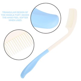 Long Comb Reach, Long Handled Hair Brush, Durable for Elderly and Hand-disabled People(Long handle comb)