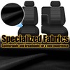 Fioqe Front 60/40 Bench Seat Covers for Toyota Tacoma 1995-2000