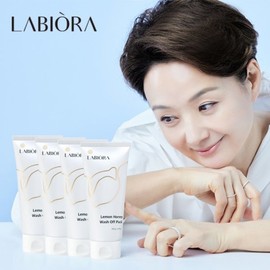 Rabiola 배종옥의 꿀피부 레시피 라비오라 레몬 허니 워시오프팩 150g4개 Bae Jong-ok's Honey Skin Recipe Laviola Lemon Honey Wash-Off Pack 150g (4 pieces)