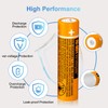 BENNTOP 8 Pack NI-MH AAA Rechargeable Battery for Panasonic,550mah 1.2V