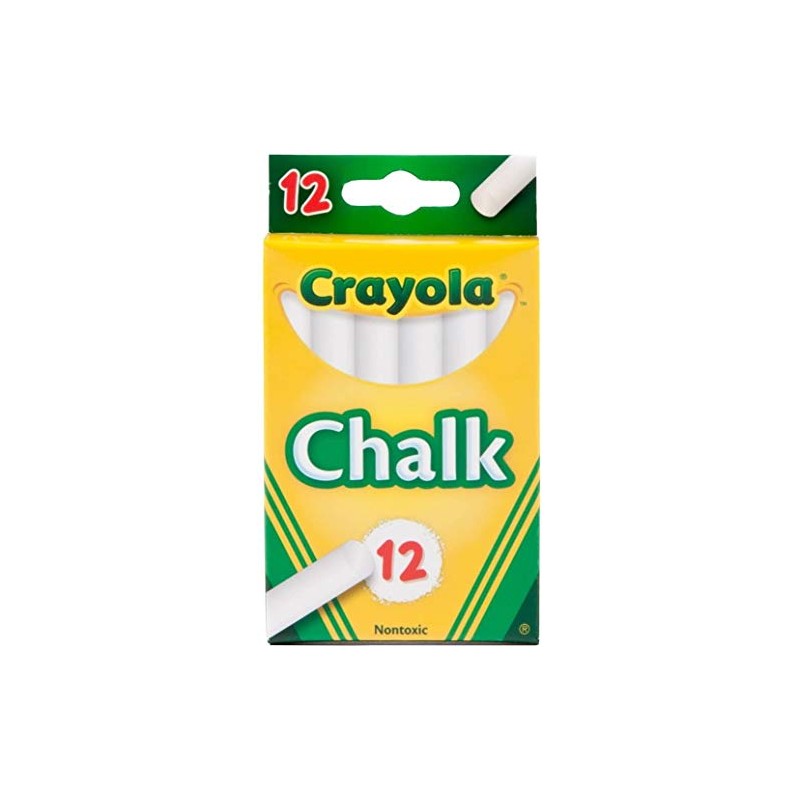 Crayola White Chalk 12 Ea (Pack Of 3)