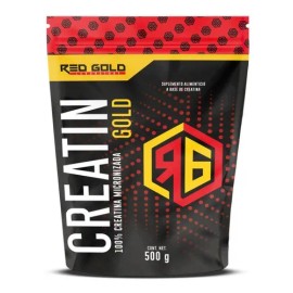 Red Gold Creatina Monohidratada 500 Gr / 100 Servs Sabor Sin Sabor