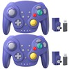 2 Pack 2.4 GHz Wireless NGC Switch Online Controller, GameCube