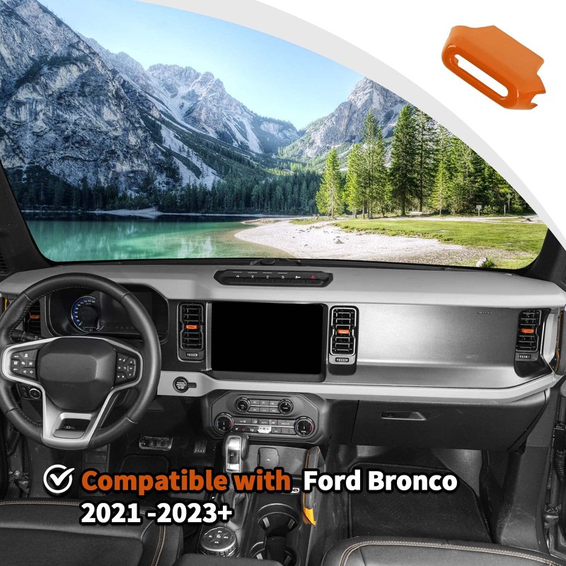 JWWY for Bronco Center Console Air Conditioning Vent Adjustment Device