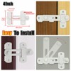 Alise Flip Latch,Gate Latches Safety Door Lock for Barn Wood