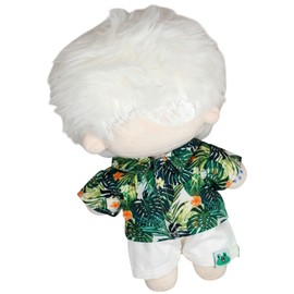 AXLUCE-Sewning-Aloha Shirt-Plush-Clothes-20cm-Doll (Color A)