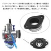PAVIKE Carburetor Manifold Carburetor Adapter Insulator Carburetor PE28/30 PWK21/24/26/28/30 Rubber