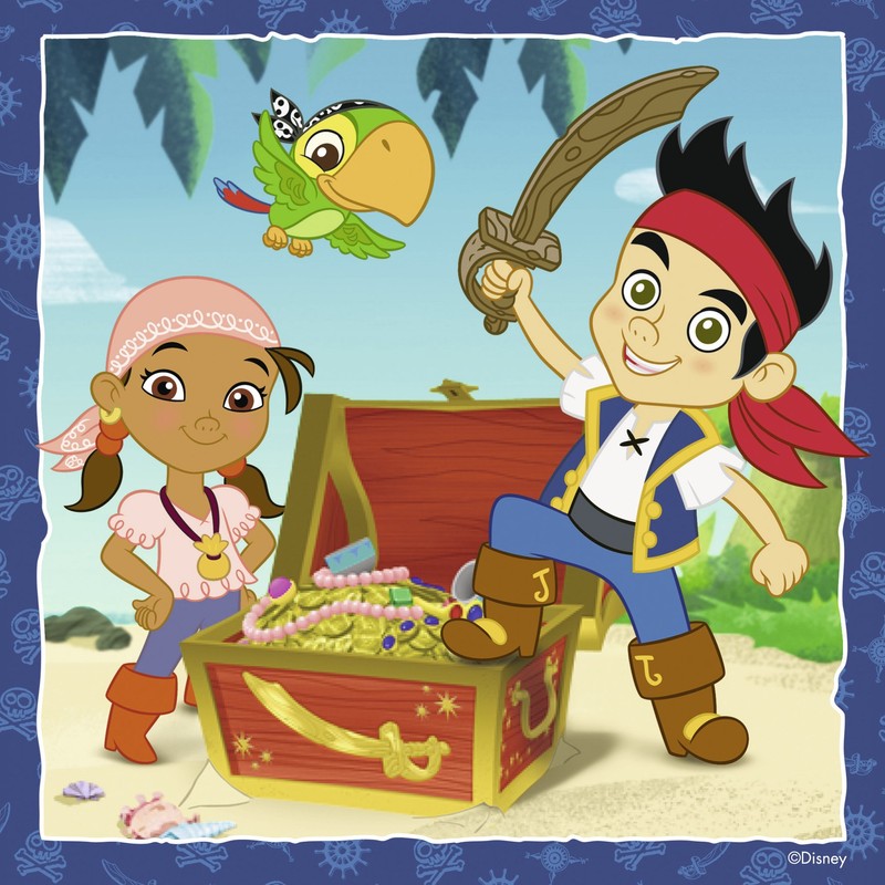 Ravensburger Jake and The Never Land Pirates Puzzles (3 x