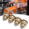 4Pcs Joystick Button Hydraulic Controller Accessory Set Kit for Caterpillar