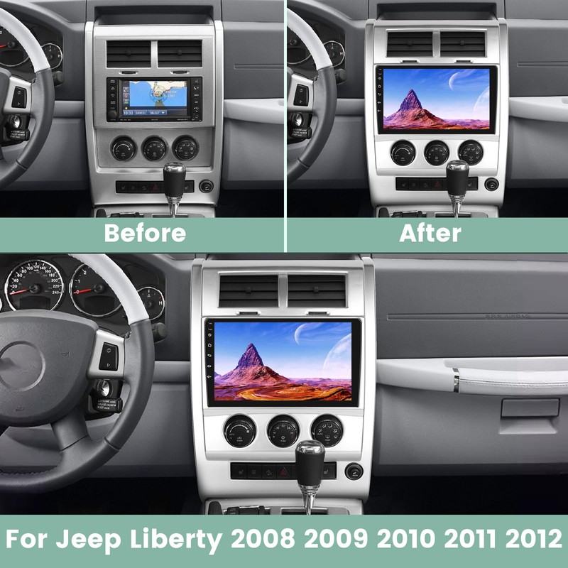 [2G+64G] Car Radio for Jeep Liberty 2008 2009 2010 2011
