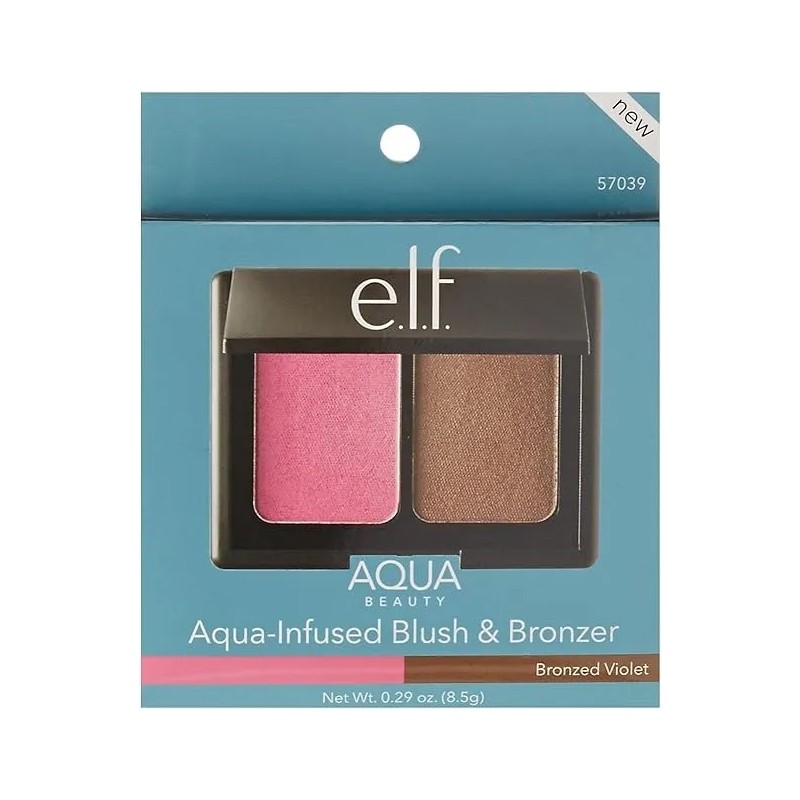 Rubor Elf Aqua Beauty Infused Blush & Bronzer Duo 8.5g