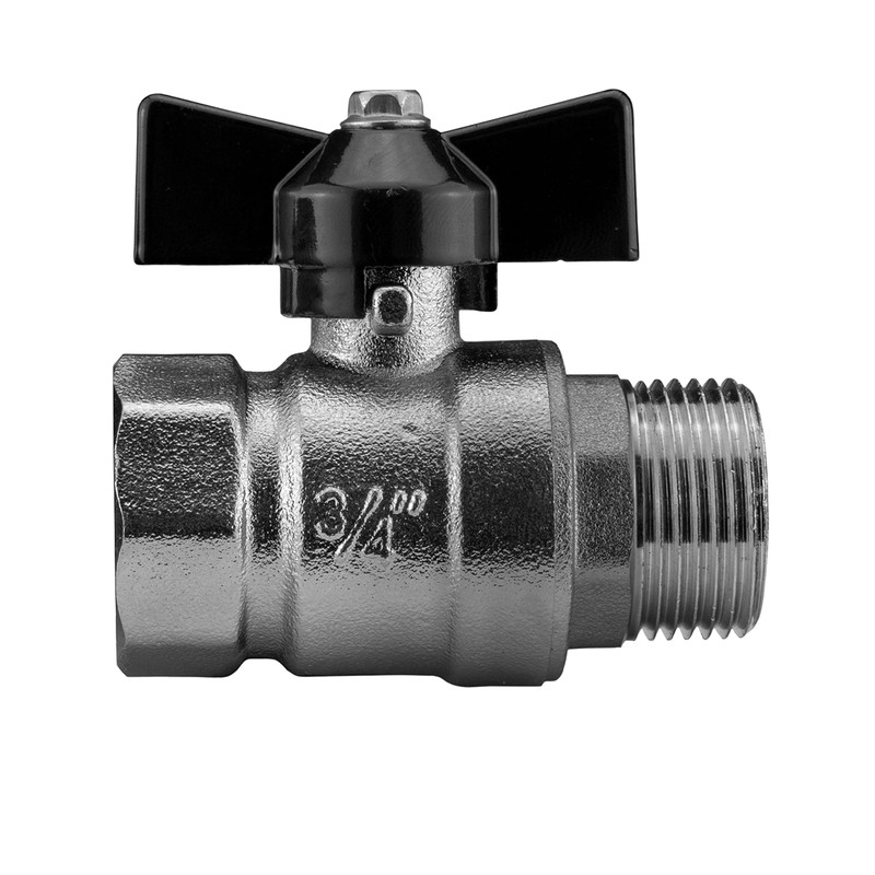 mdpe Compression Water Supply Pipe Fitting to Metal Butterfly Valve-Universal