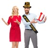 21st Birthday Celebration Bundle - Hat, Sash, Decorations for Men's