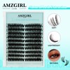 Lash Extension 80D Wispy Lash Clusters,200pcs wispy Eyelash Clusters, Cluster