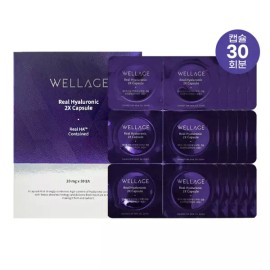 Wellage [웰라쥬][홈쇼핑 최신상] 웰라쥬 리얼 히알루로닉 리프팅 캡슐 시즌3 30회분 [Wellage][Home Shopping Latest] Wellage Real Hyaluronic Lifting Capsule Season 3 30 Pouches [Wellage Real Hyaluronic Season 3 / Capsule 30 servings]