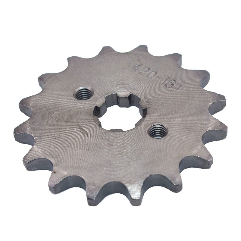 Motorcycle 420-16T-17mm Front Sprocket Fits for 50cc 70cc 90cc 110cc