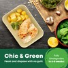 DISPOSABLE GREEN® | 24 cm x 18 cm Rectangle Tray