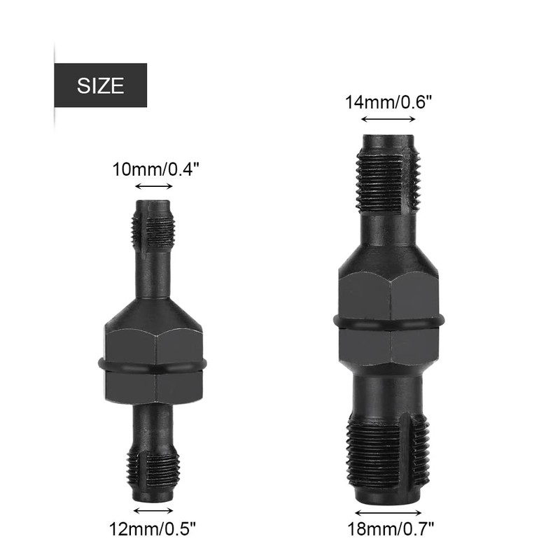 Alltooetools Spark Plug Hole Thread Repair Chaser Tool M10 x