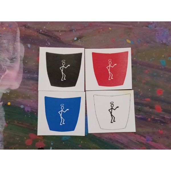 Corgi Rockets 905 the Saint Volvo Reproduction Stickers ( Set