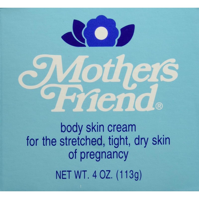 Mothers Friend Body Skin Cream 4 oz (Pack of 4)