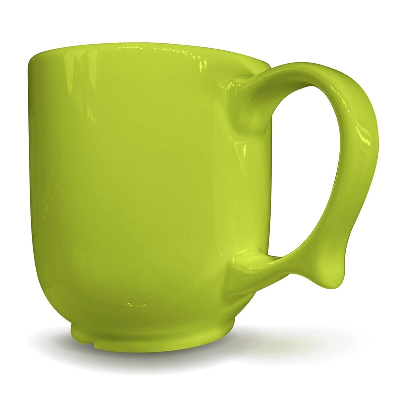 Dignity by Wade Large Handled Cup - Green