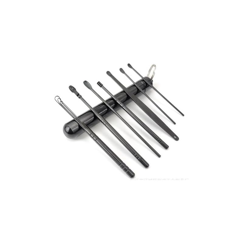 Kit de Eliminación de Cera de Oídos Cuchara Pala Herramienta