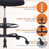 JHK Home Office Standing Desk Computer Chair with Flip-up Armrests