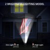 Ofuray Solar Flag Pole Light 3In1 Design, Brightest Flag Pole
