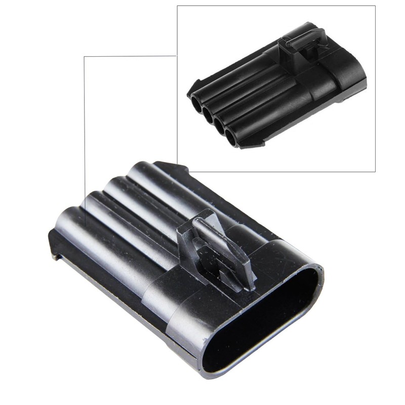 2-Pack (4-Way) Connector Metri-Pack 150 Series Sealed (4-PIN) 16 V