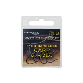 Drennan Acolyte Eyed Barbless Carp Circle (Size 10)