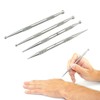 Stainless Steel Massage Sticks 5 and 8 mm, 15 cm
