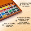 Pinturale Watercolour Paints | Premium Pigmentation Watercolours | 24 Large