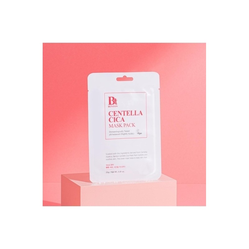 [Redness Care] Benton Centella Cica Mask Pack 1 sheet /