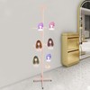 Wig Holder for 12-Head Wig Stand, Wig Holder Storage Organizer