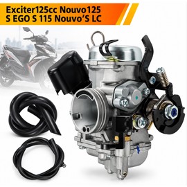 Motorcycle Carburetor with Electronic TPS for Yamaha Nouvo Models – Aluminum Alloy Replacement Component
