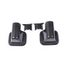 e-power-auto-Trim Carbon ABS Side Rearview Mirror Base Cover Trim For