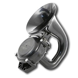 12V 24V BLACK AIR HORN 130 dB TRUMPET TRUCK VAN LORRY PICKUP BUS 4x4 CAMPER WAGON MOTORHOME TRACTOR WAGON 4x4 TUNING CUSTOM PROJECT UNIVERSAL USAGE