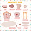 Farnirvana Children's Wooden Tea Set, Kitchen Accessories, Wooden Tea Set,
